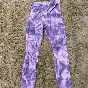 EUC LuluLemon Diamond Dye CrissCross 28” Align Pants